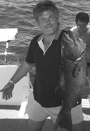 Angelo Voulgaris got in amongst the explosive reef fishing and was rewarded with this great coral trout.